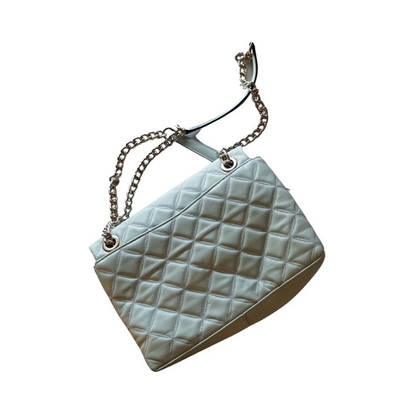 KATE SPADE Natalie Medium Quilted Leather Chain Bag in Light Blue - Picture 6 of 8